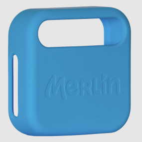 Coque de protection Merlin bleu azur- Hello Merlin
