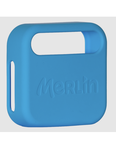 Coque de protection Merlin bleu azur- Hello Merlin