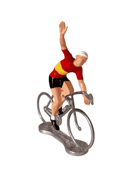 Figurine cycliste Vainqueur Champion d'Espagne - Bernard & Eddy