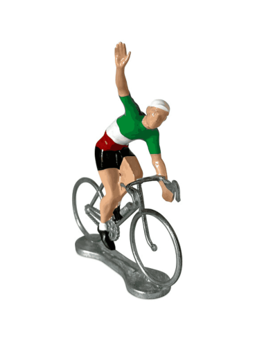 Figurine cycliste Vainqueur Champion d'Italie -...