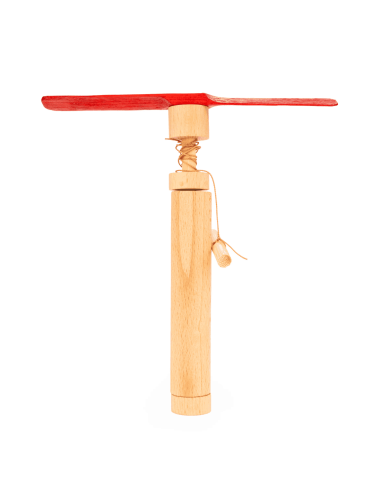 Hélice hélicoptère en bois - Huckleberry