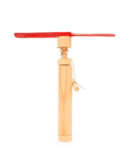 Hélice hélicoptère en bois - Huckleberry