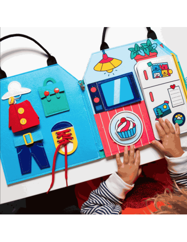 Livre d'éveil Montessori Ma journée - OMY