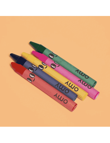 Super cahier de coloriages et stickers Yummy - Omy