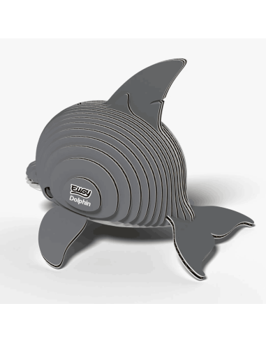 Eugy puzzle Dauphin 3D en carton