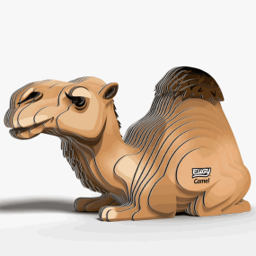Eugy puzzle Chameau 3D en carton