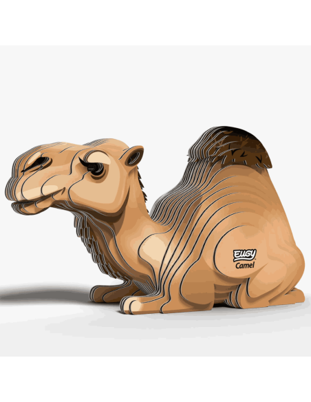 Eugy puzzle Chameau 3D en carton