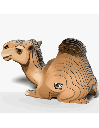 Eugy puzzle Chameau 3D en carton
