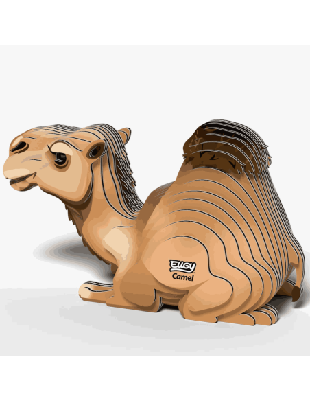 Eugy puzzle Chameau 3D en carton