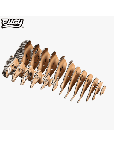 Eugy puzzle Chameau 3D en carton
