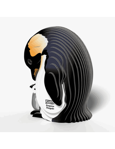 Eugy puzzle Manchot  3D en carton