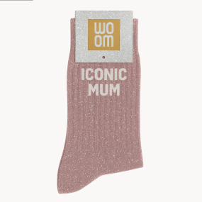 Chaussettes à paillettes Iconic Mum