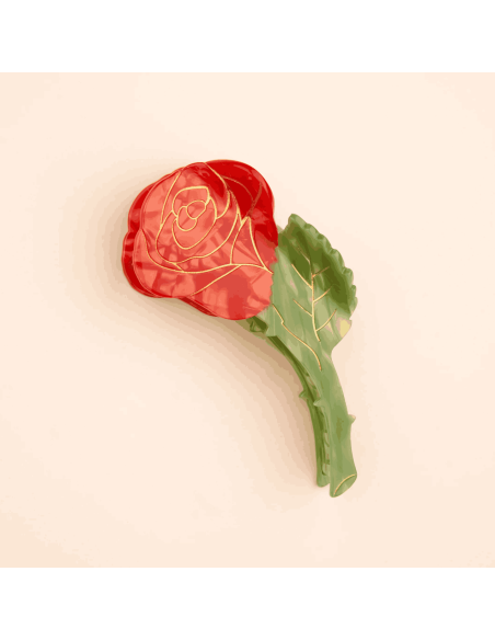 Pince à cheveux Rose - Coucou Suzette