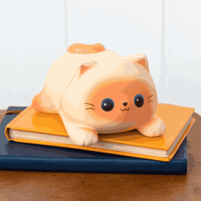 Squishy anti-stress chat couché - Rex London