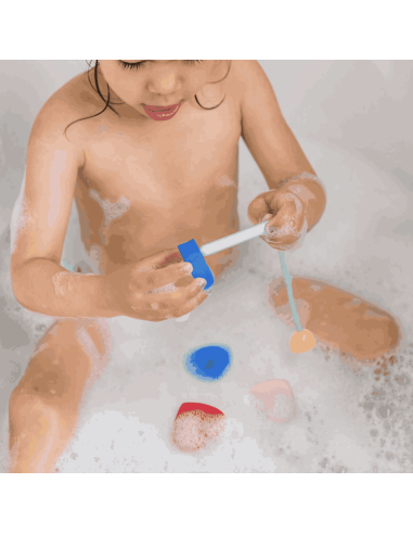 Jouet de bain perles Coeurs - Quut