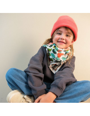 Foulard Pomelo Green - Maison Augustin