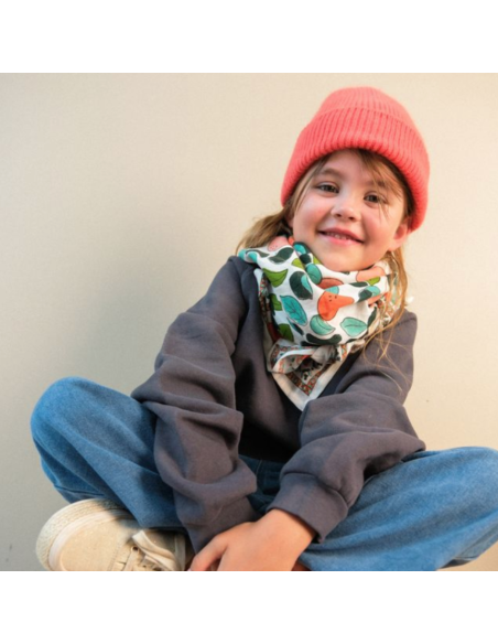 Foulard Pomelo Green - Maison Augustin