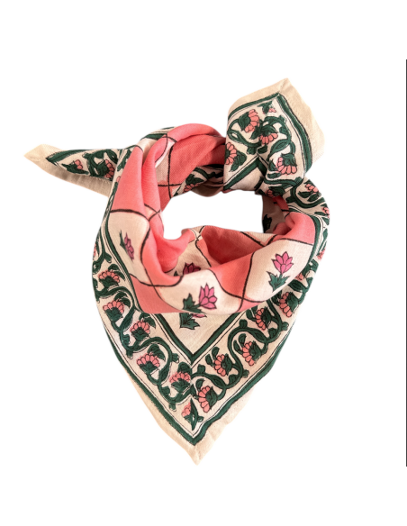 Foulard Flo Pink - Maison Augustin