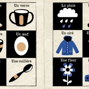 Livre d'éveil à froisser "Mon imagier noir et blanc" - Mon Petit Journal 2