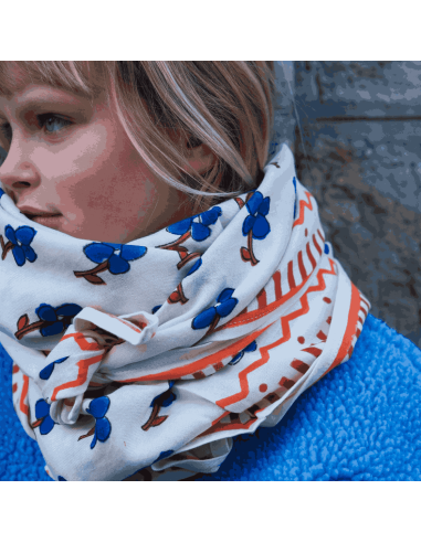 Foulard Sky Bloom - Maison Augustin