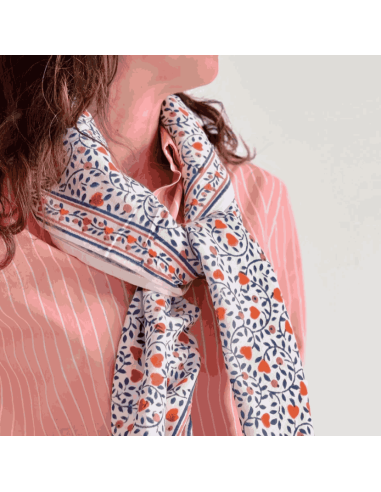 Foulard Love Klein - Maison Augustin