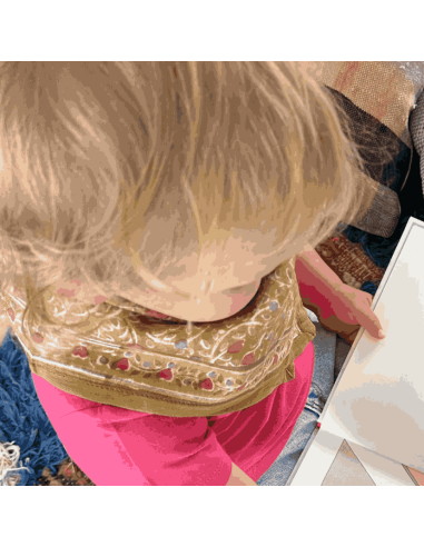 Foulard Love Bronze - Maison Augustin