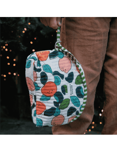 Trousse maquillage Pomelo green - Maison Augustin