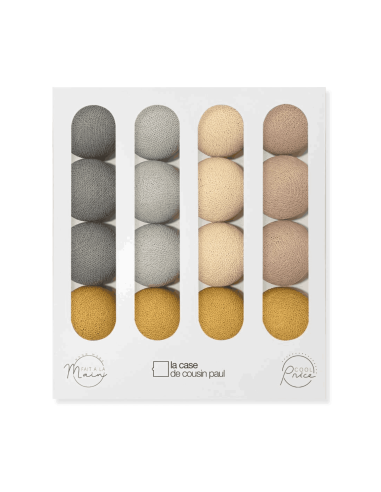 Coffret guirlande lumineuse Aube - La Case de...