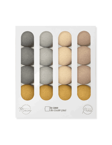 Coffret guirlande lumineuse Aube - La Case de Cousin Paul