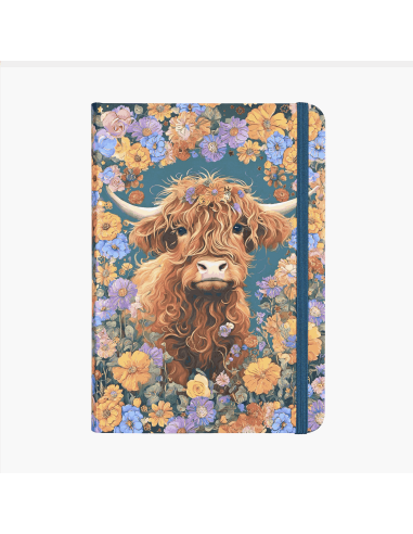 Carnet ligné Highland Cow - Peter Pauper