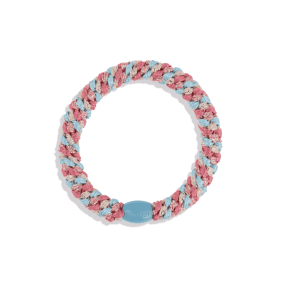 Elastique Mix Turquoise Coral Glitter - Kknekki