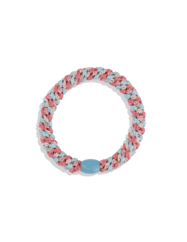 Elastique Mix Turquoise Coral Glitter - Kknekki