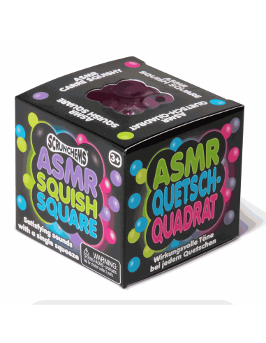 Balle anti-stress carré ASMR