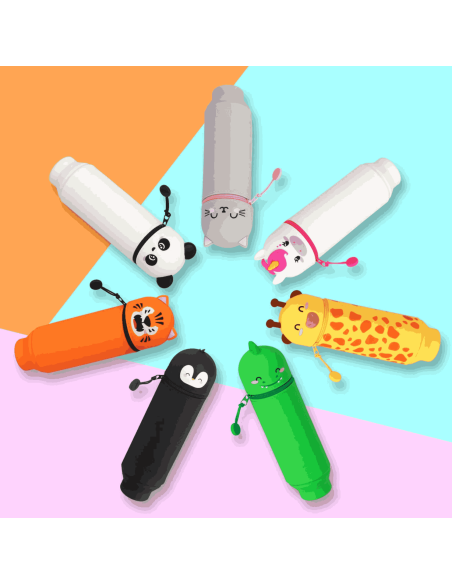 Trousse en silicone Panda - Legami