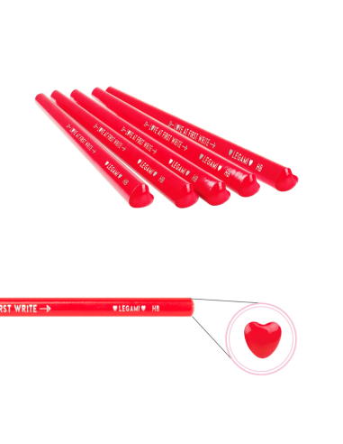 Crayon à papier en forme de coeur - Legami