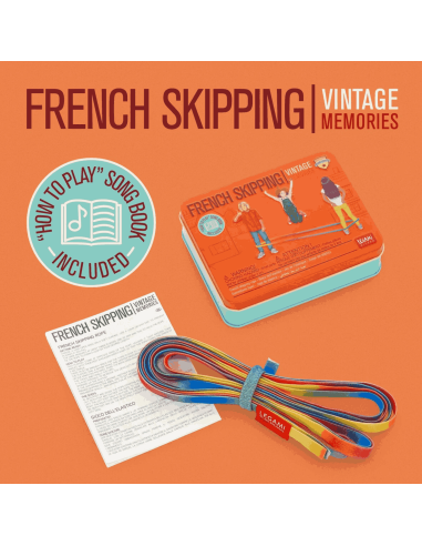 Jeu de l'élastique vintage - Legami