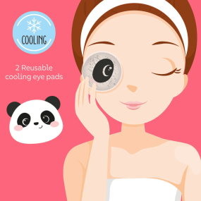 Disques pour les yeux Panda - Legami 2