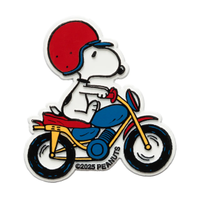 Magnet Snoopy moto