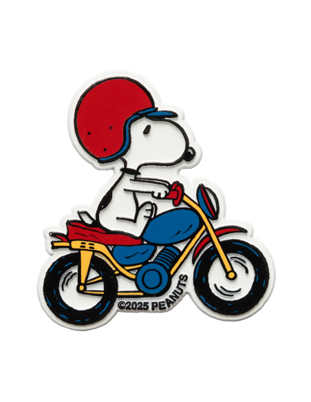 Magnet Snoopy moto