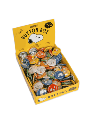 Badge Snoopy série "Food"