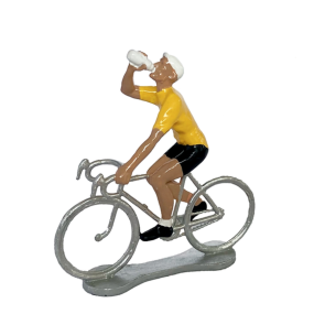 Figurine cycliste Buveur Maillot Jaune - Bernard & Eddy 2