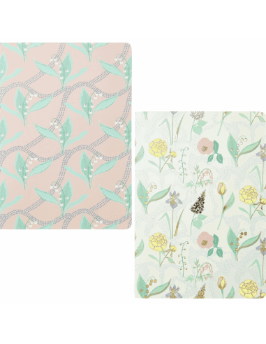 Set de 2 carnets "Poésie" - Rico Design