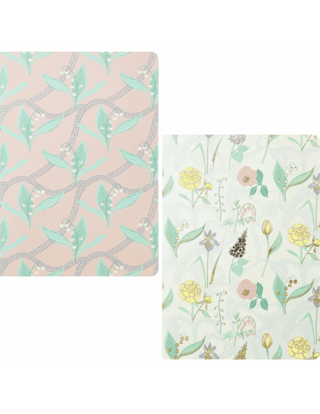 Set de 2 carnets "Poésie" - Rico Design