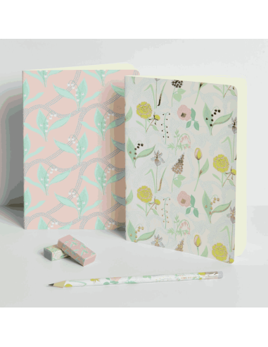 Set de 2 carnets "Poésie" - Rico Design