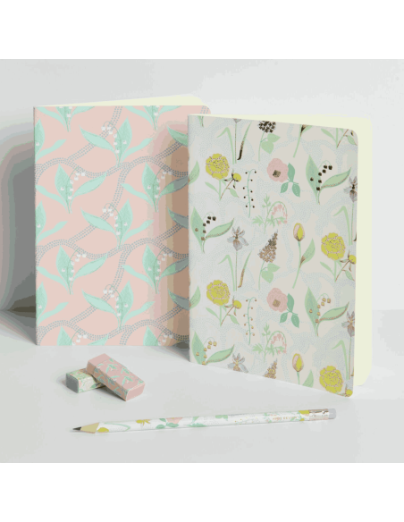 Set de 2 carnets "Poésie" - Rico Design