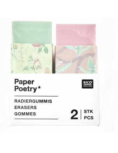 Set de 2 Gommes pastel- Rico Design