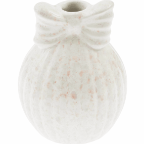 Vase en porcelaine avec noeud - Rico Design