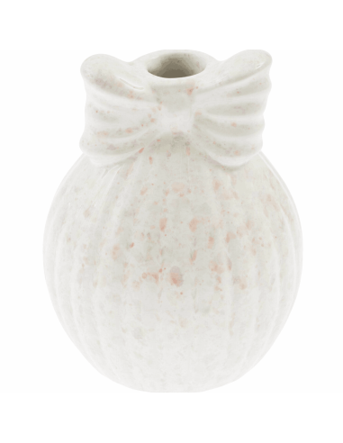 Vase en porcelaine avec noeud - Rico Design