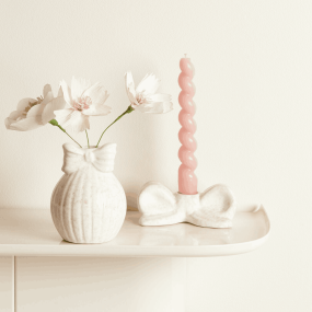 Vase en porcelaine avec noeud - Rico Design 2