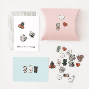 Autocollants gel animaux Chingu - Rico Design 2